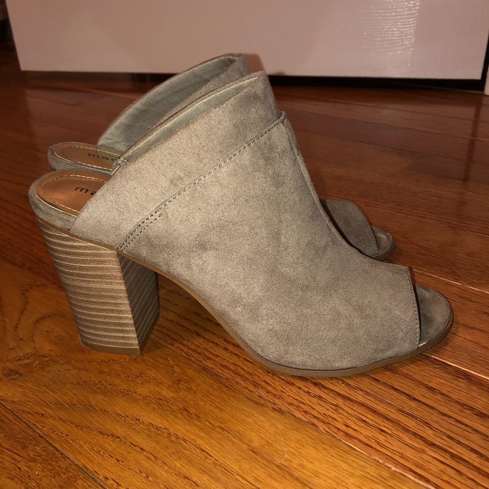 Madden girl tan mules